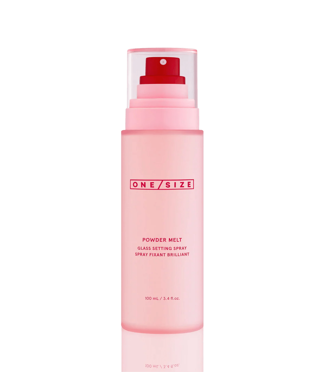 One/Size Powder Melt Setting Spray